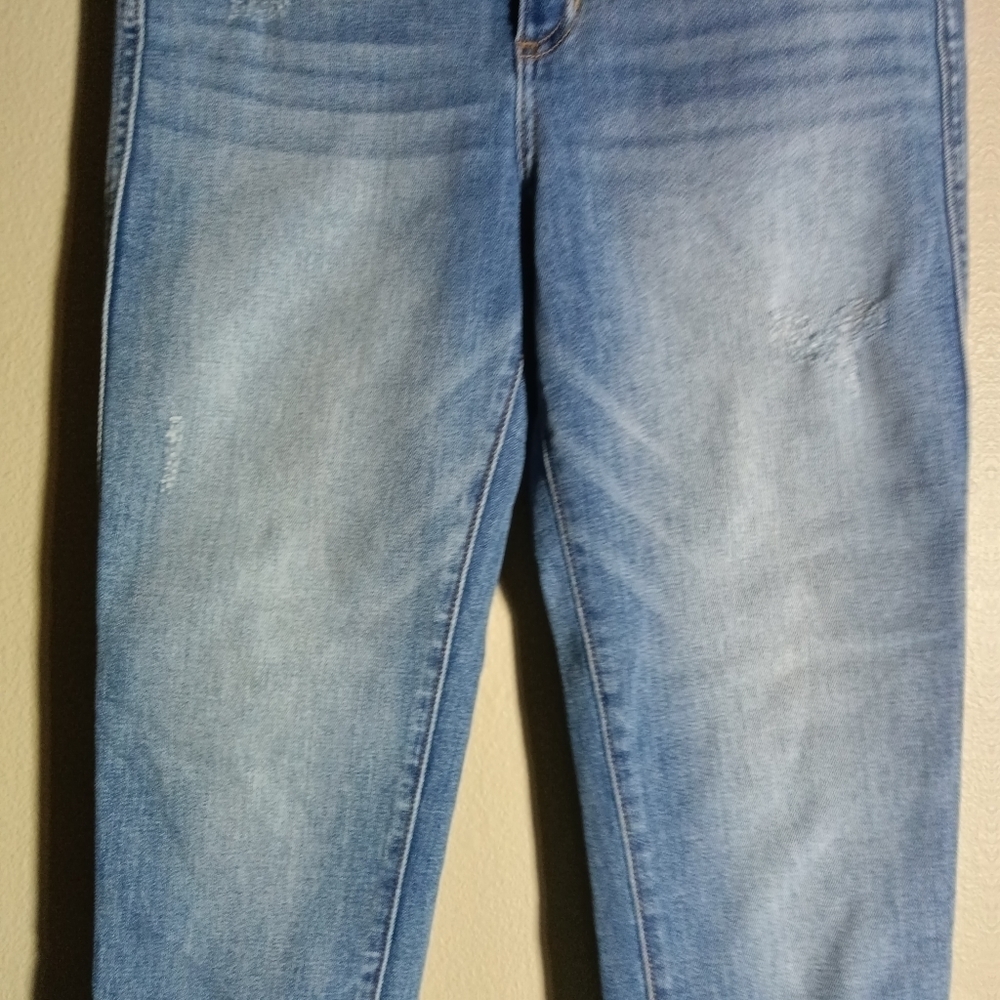 Altar'd State Denim Jeans Stretch Straight Leg Size 28 - Picture 3 of 11